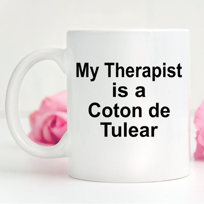 Coton de Tulear Dog Therapist Mug - Mallard Moon Gift Shop