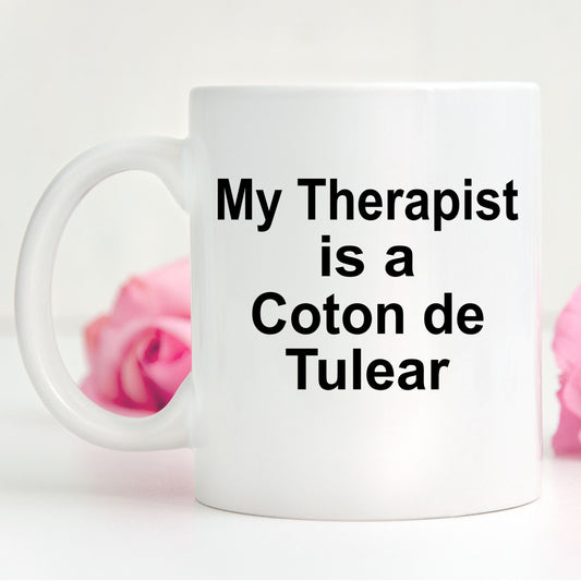 Coton de Tulear Dog Therapist Mug - Mallard Moon Gift Shop