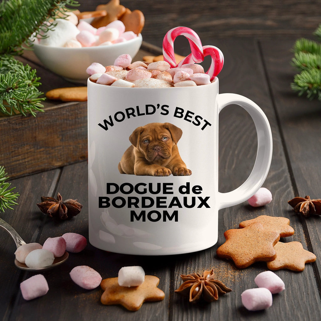 Dogue de Bordeaux Puppy Dog Mom Coffee Mug