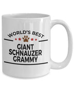 Giant Schnauzer Dog Grammy Mug