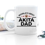 Akita Dog Dad Coffee Mug
