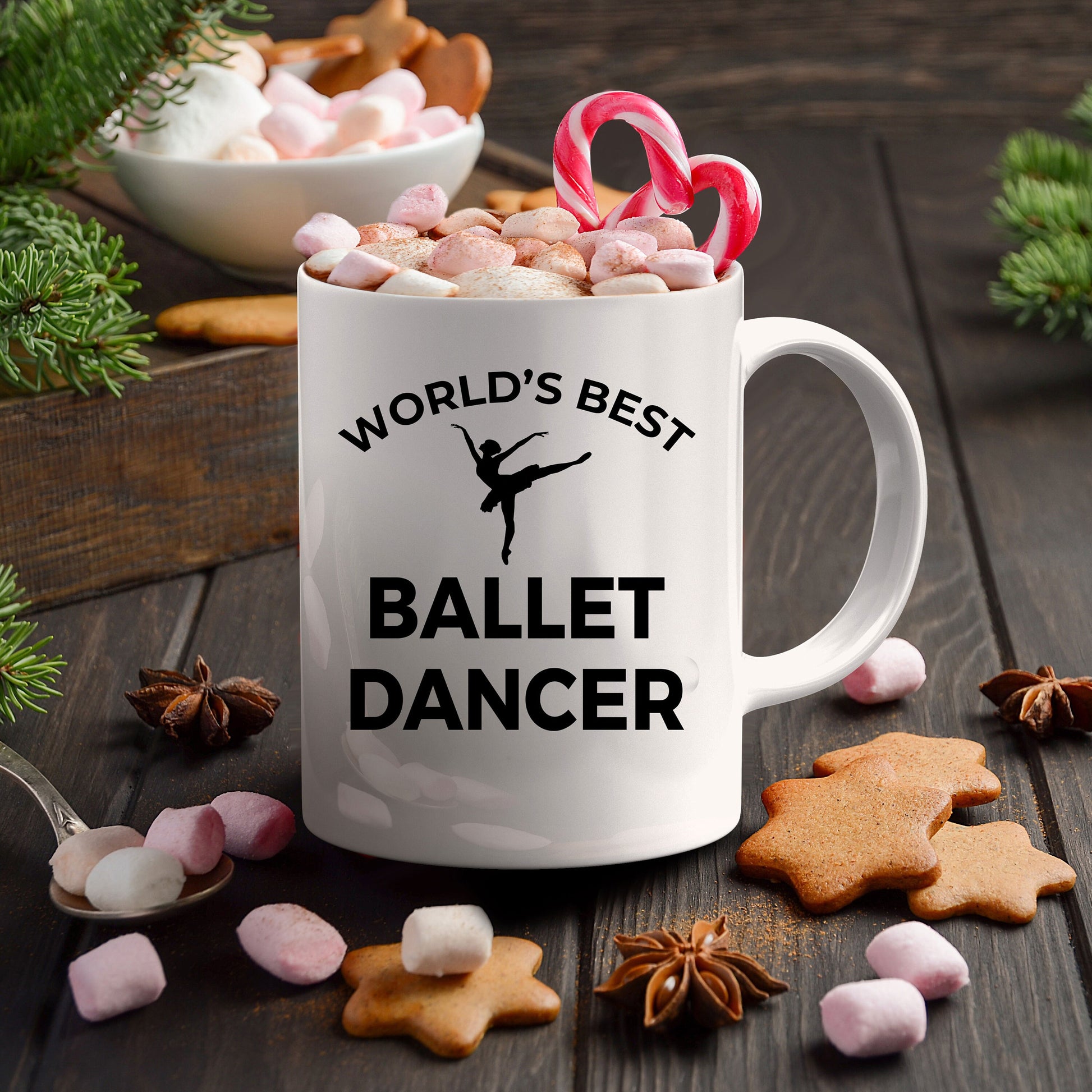 Ballet Dancer Coffee Mug - Mallard Moon Gift Shop