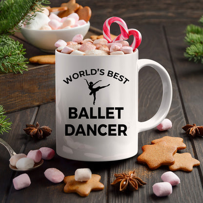 Ballet Dancer Coffee Mug - Mallard Moon Gift Shop