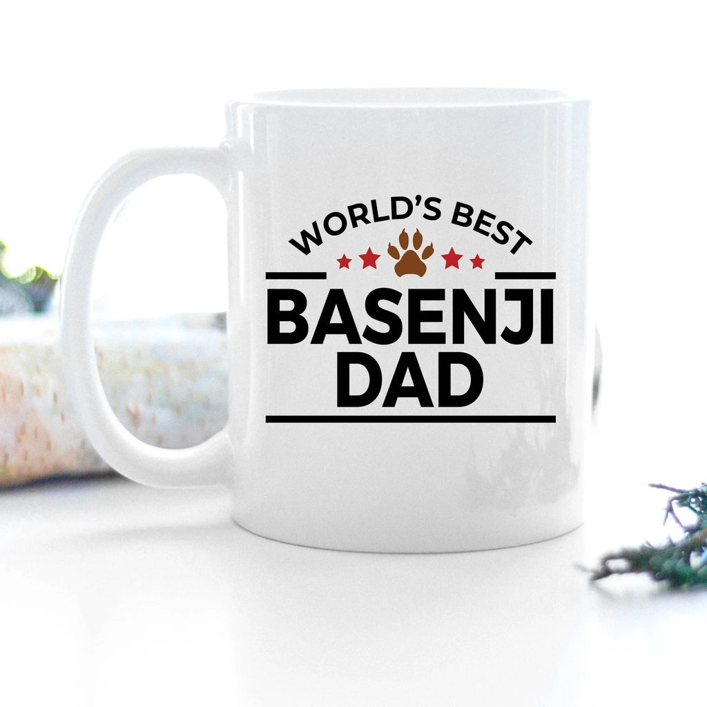 Basenji Dog Dad Mug