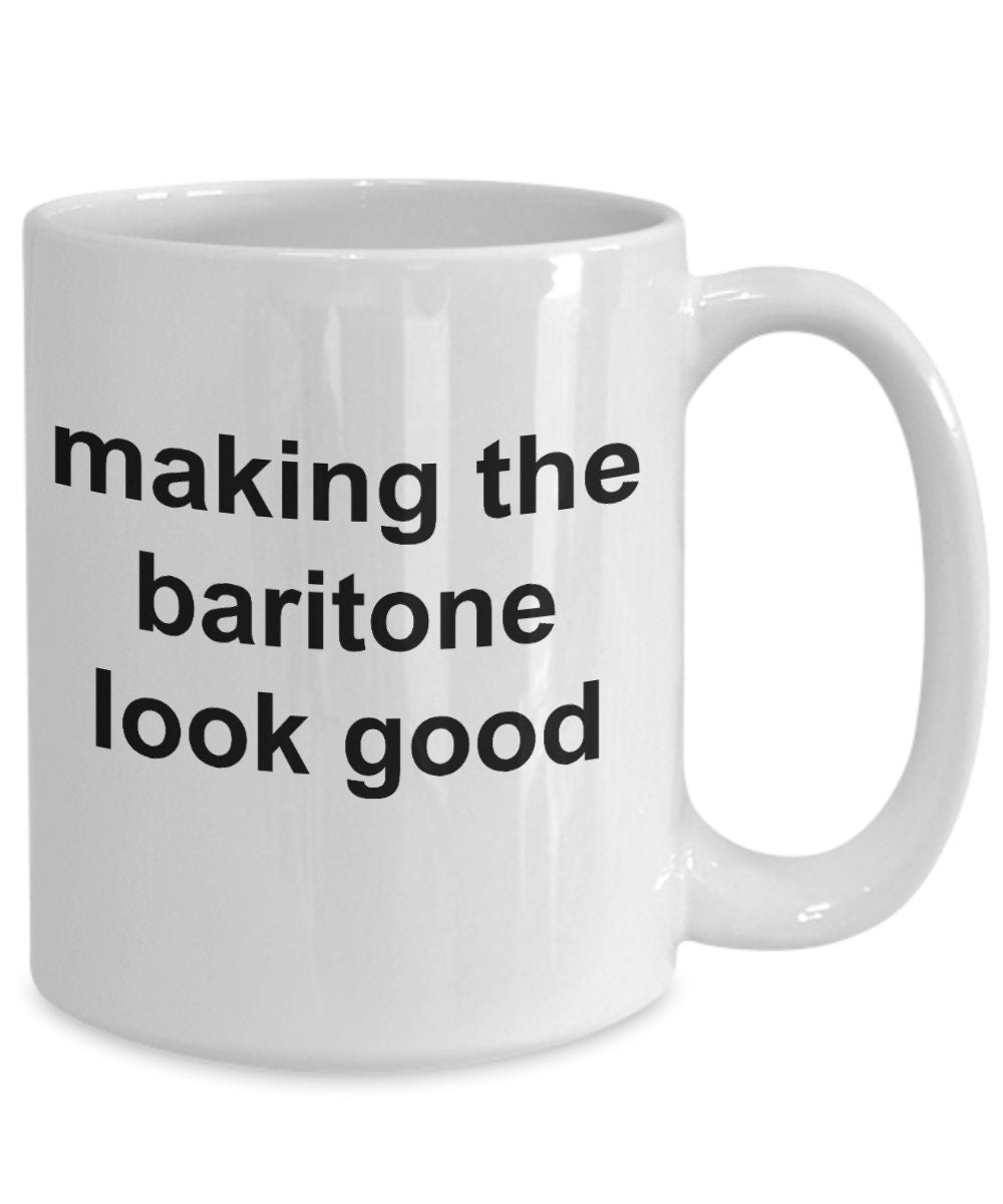 Baritone Player Funny Mug - Mallard Moon Gift Shop