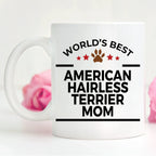 American Hairless Terrier Dog Mom Mug