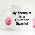 Clumber Spaniel Dog Therapist Mug