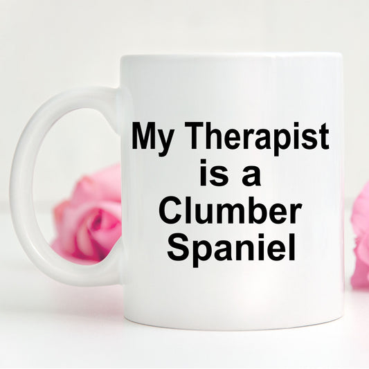 Clumber Spaniel Dog Therapist Mug