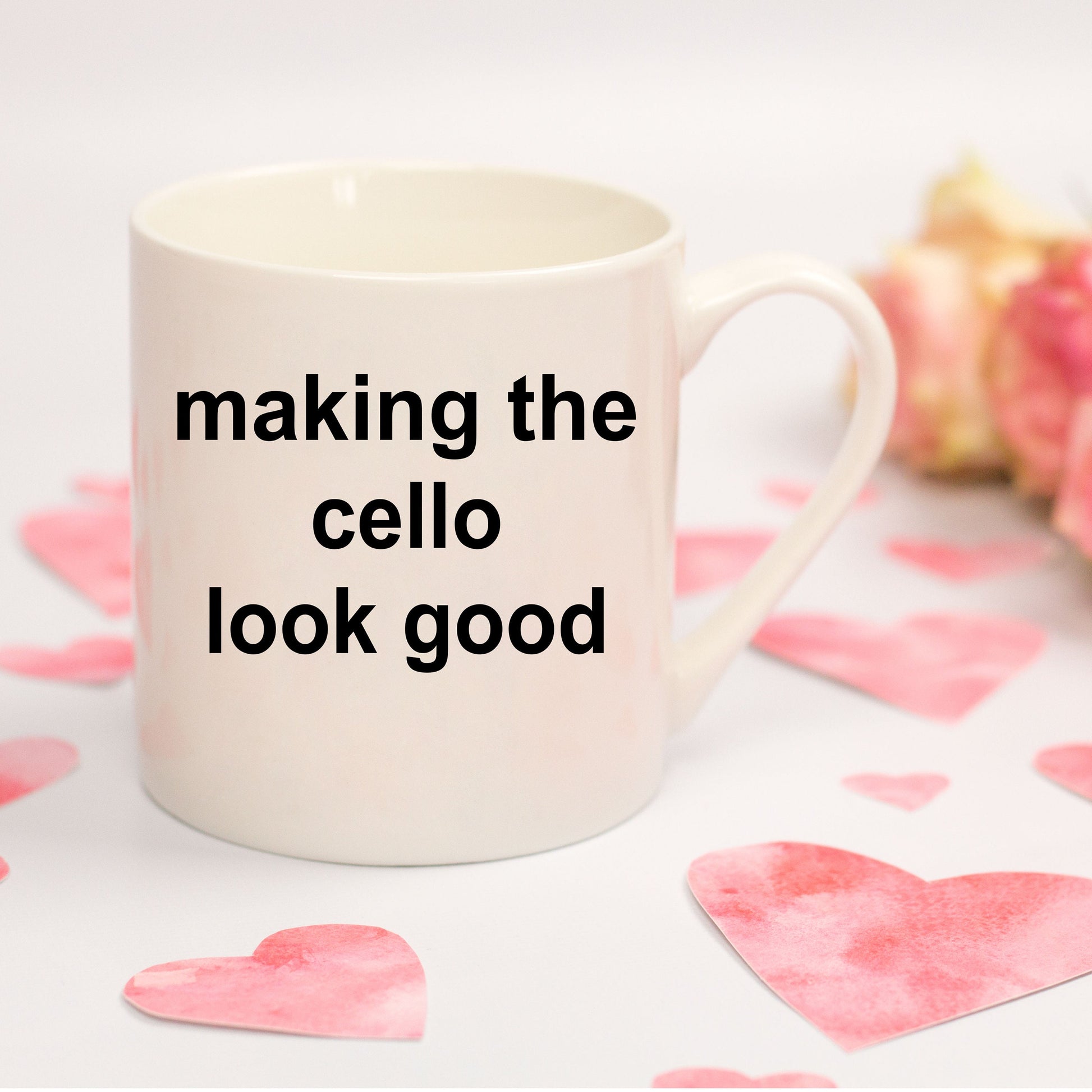 Funny Cello Player Mug - Mallard Moon Gift Shop