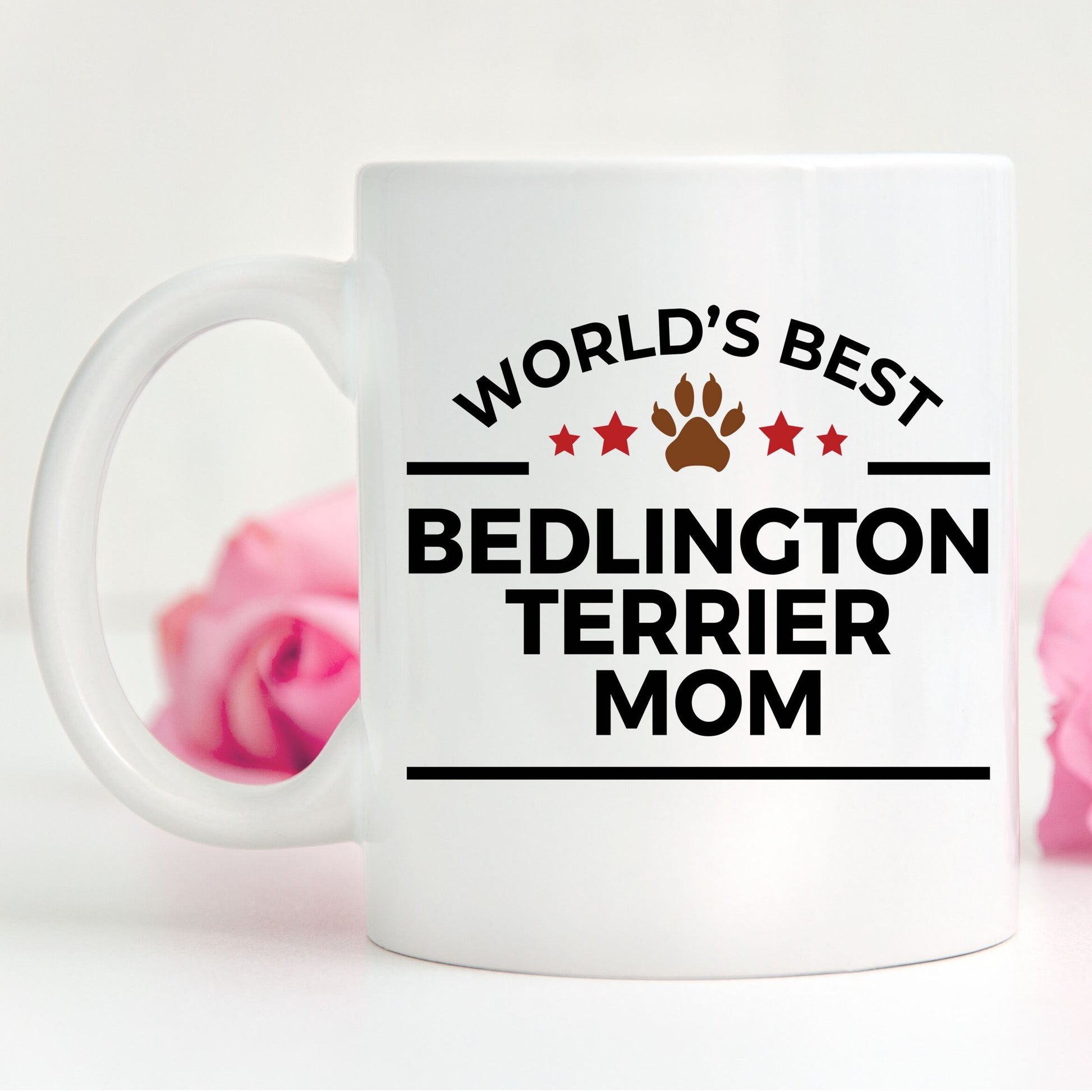 Bedlington Terrier Dog Mom Mug - Mallard Moon Gift Shop
