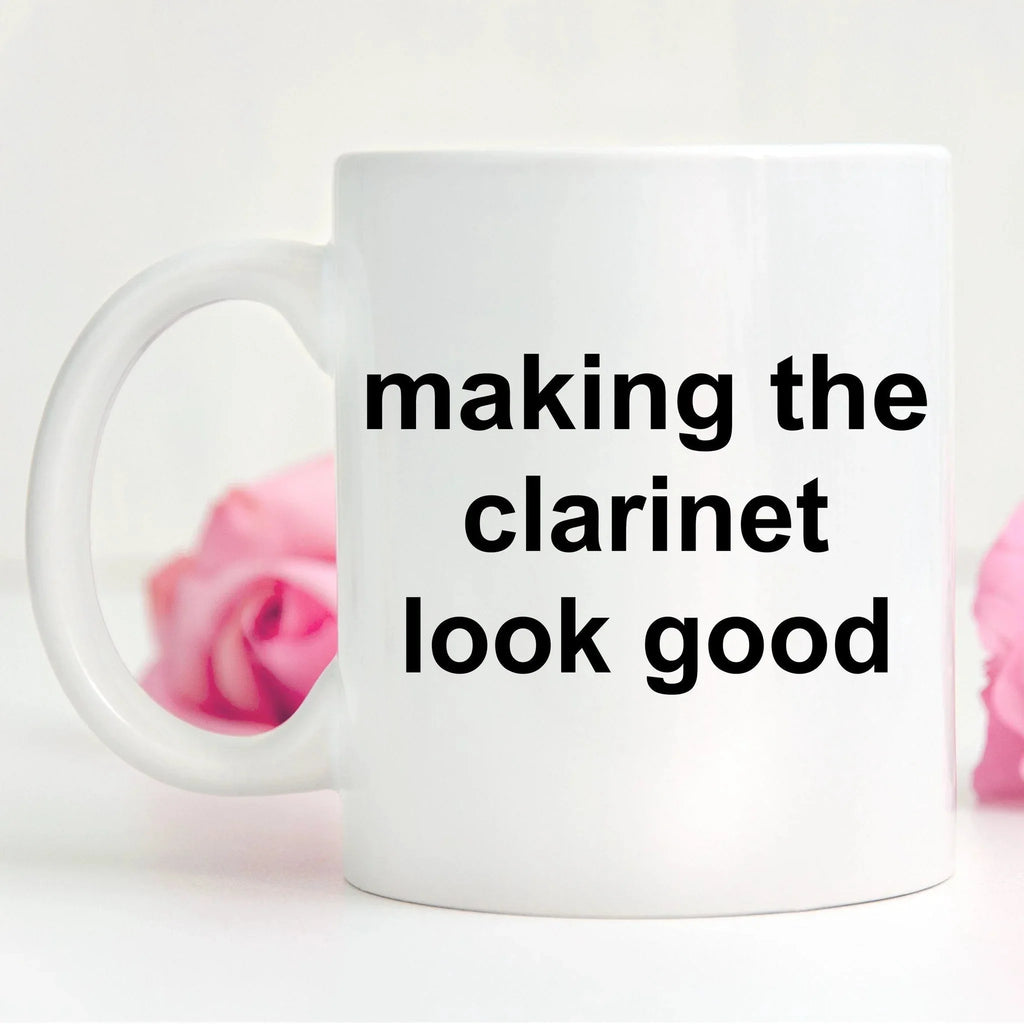 Clarinet Player Mug - Making the Clarinet Look Good