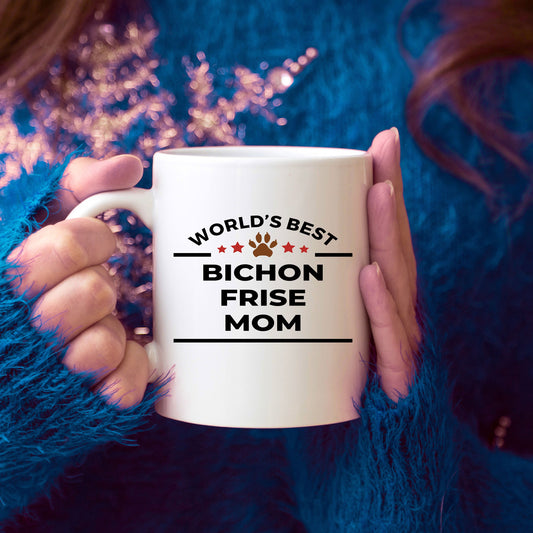 Bichon Frise Dog Mom Coffee Mug - Mallard Moon Gift Shop