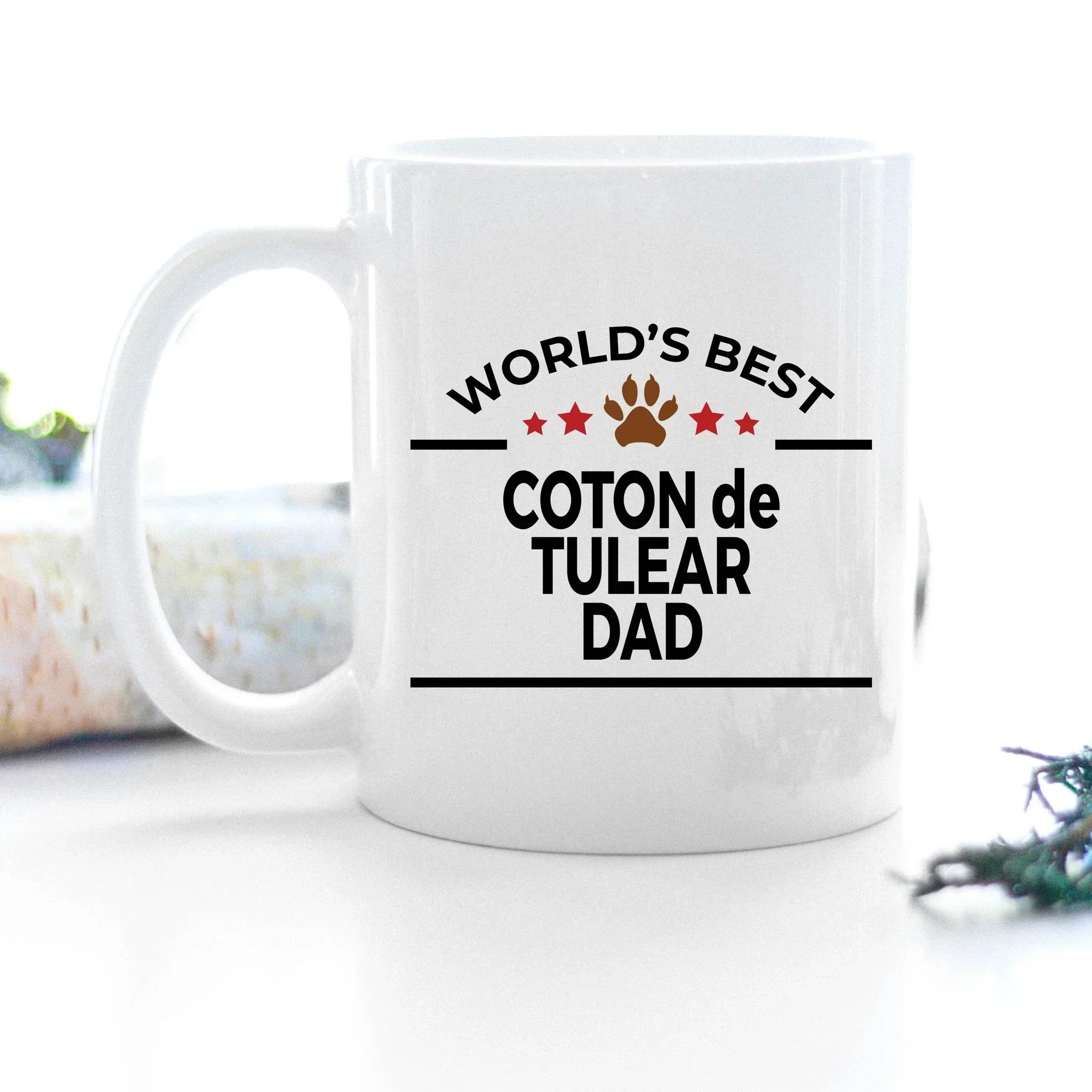 Coton de Tulear Dog Dad Mug