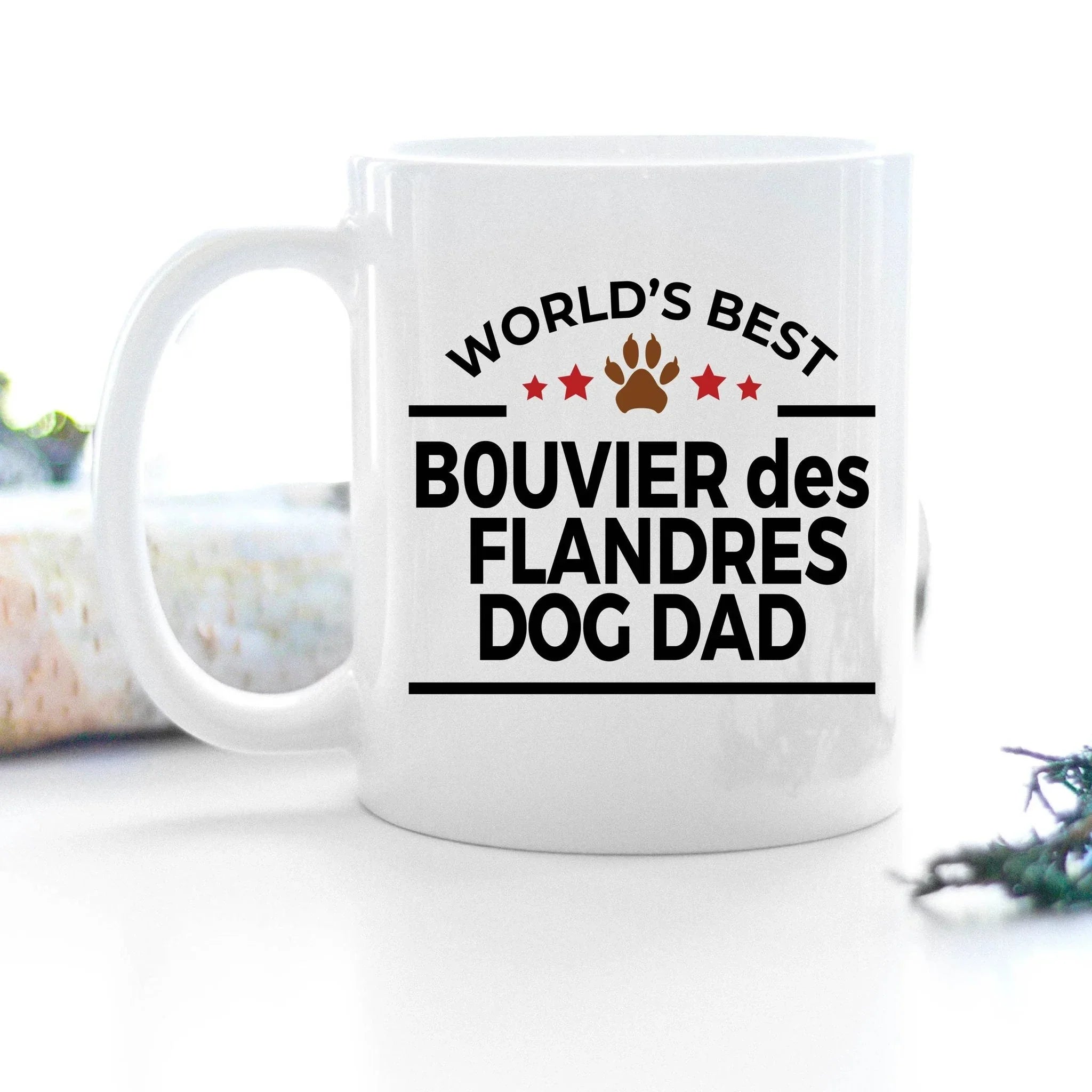 Bouvier des Flandres Dog Dad Mug