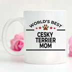 Cesky Terrier Dog Mom Mug