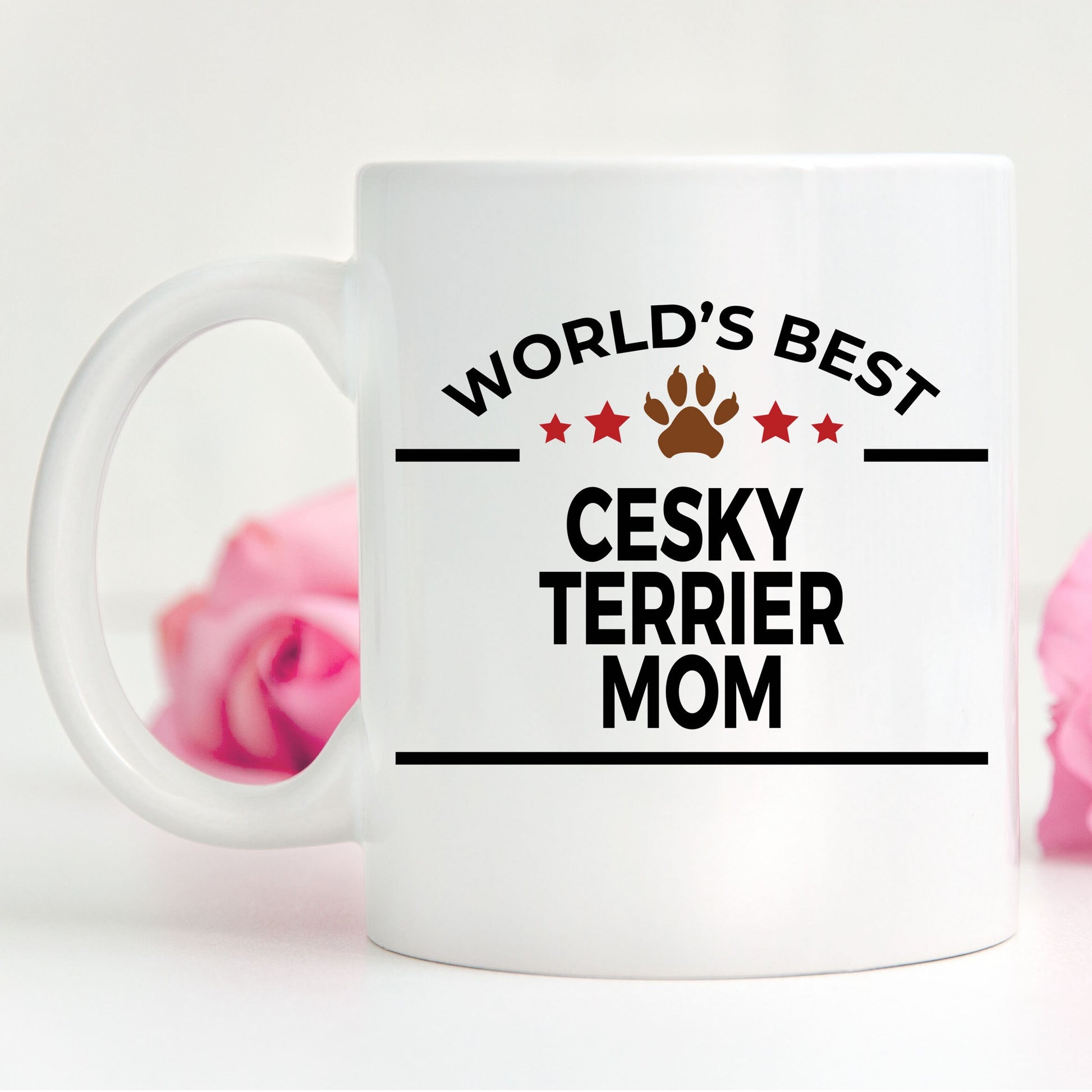 Cesky Terrier Dog Mom Mug - Mallard Moon Gift Shop