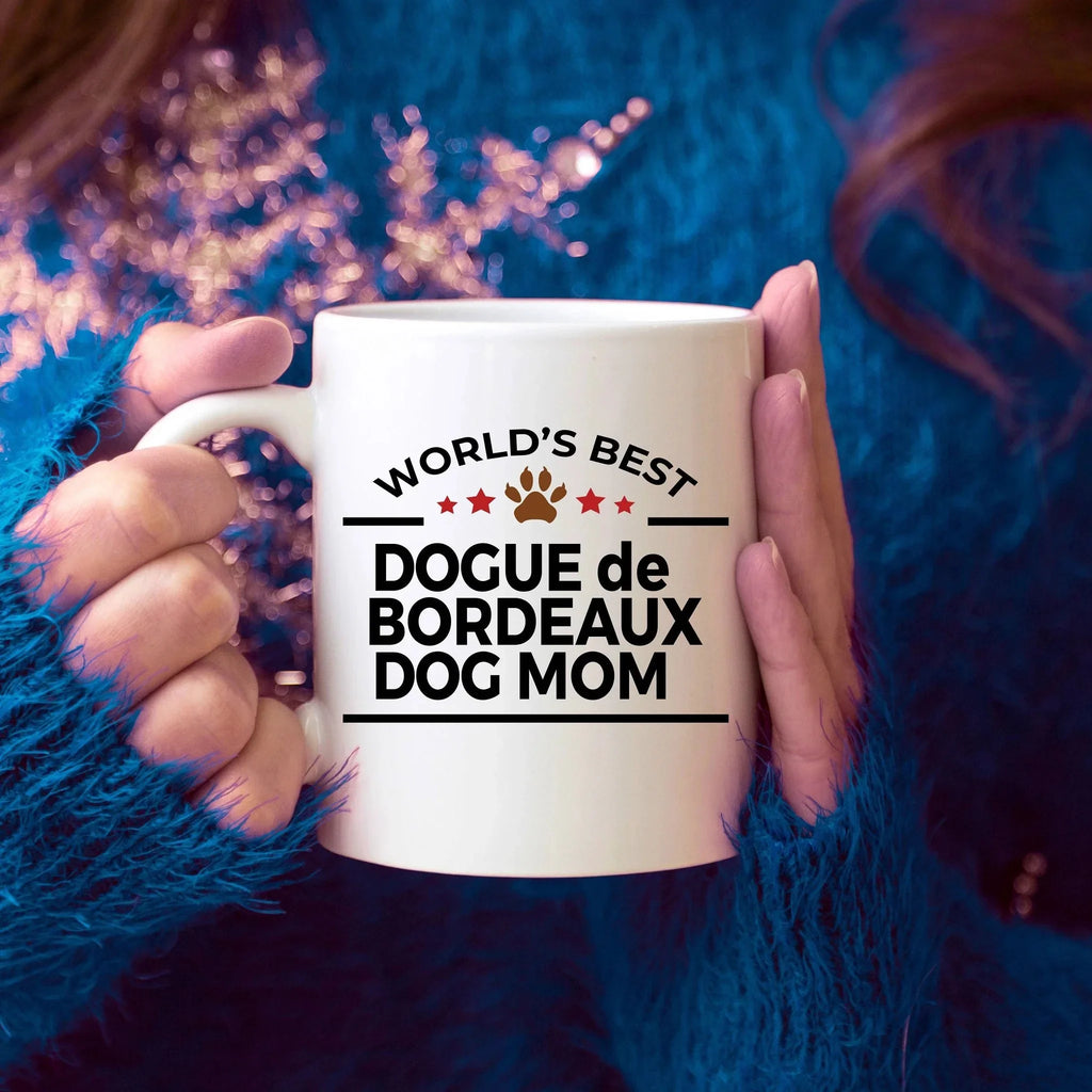 Dogue de Bordeaux Dog Mom Ceramic Coffee Mug