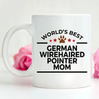 German Wirehaired Pointer Dog Mom Mug