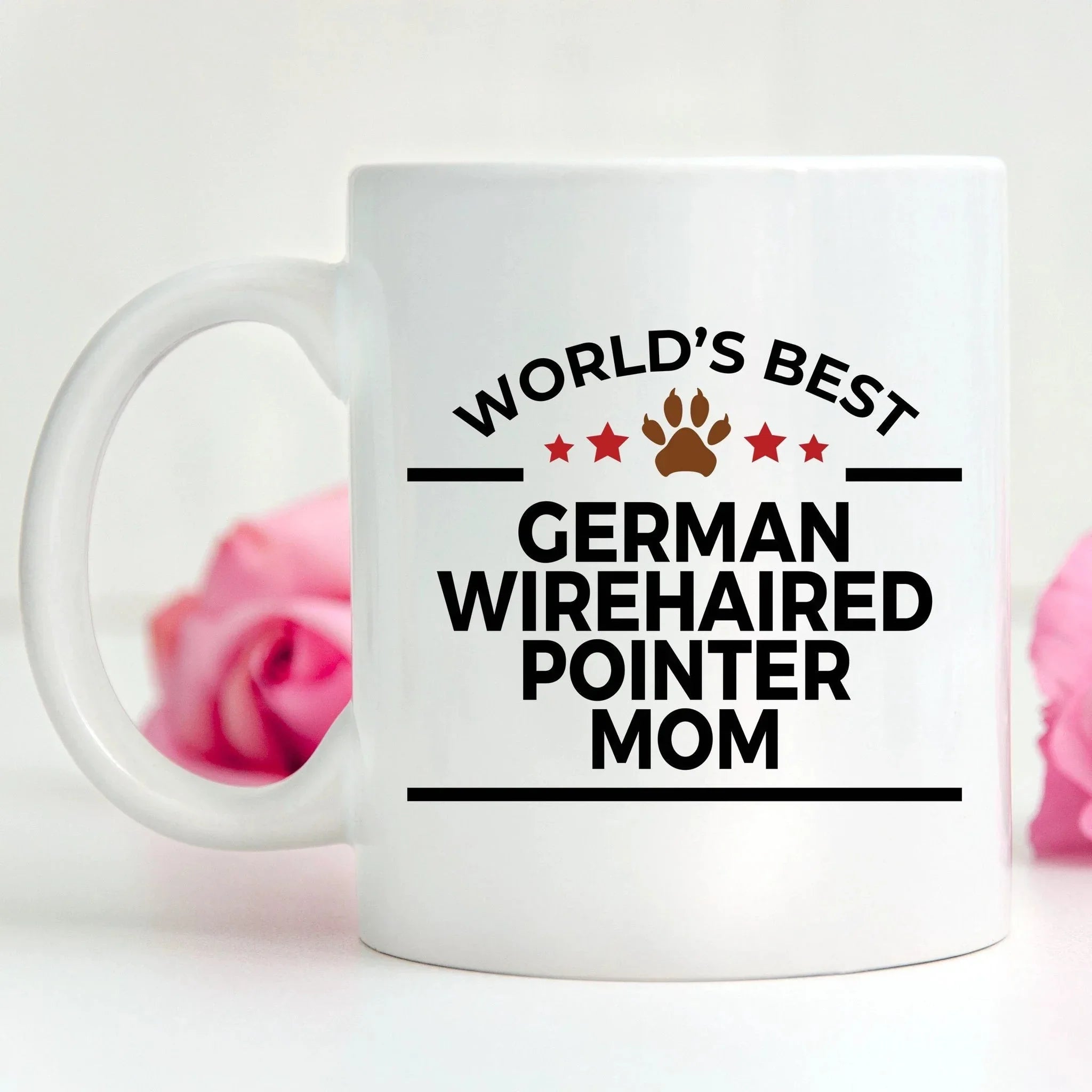 German Wirehaired Pointer Dog Mom Mug