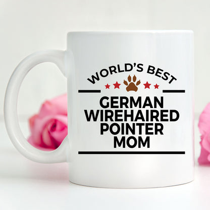 German Wirehaired Pointer Dog Mom Mug - Mallard Moon Gift Shop