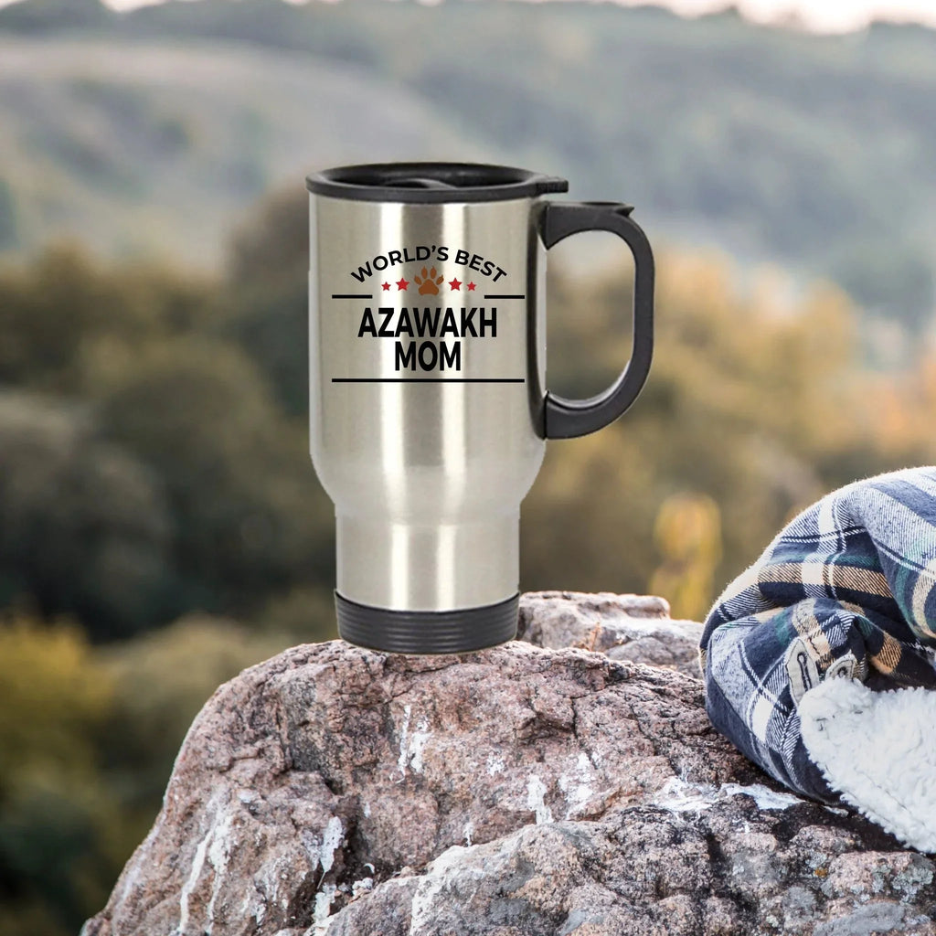 Azawakh Dog Mom Travel Tumbler Mug