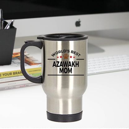 Azawakh Dog Mom Travel Tumbler Mug - Mallard Moon Gift Shop