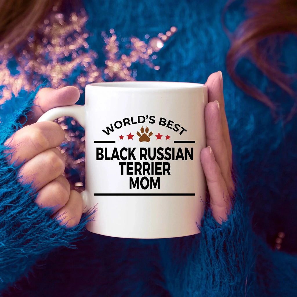 Black Russian Terrier Dog Mom Mug
