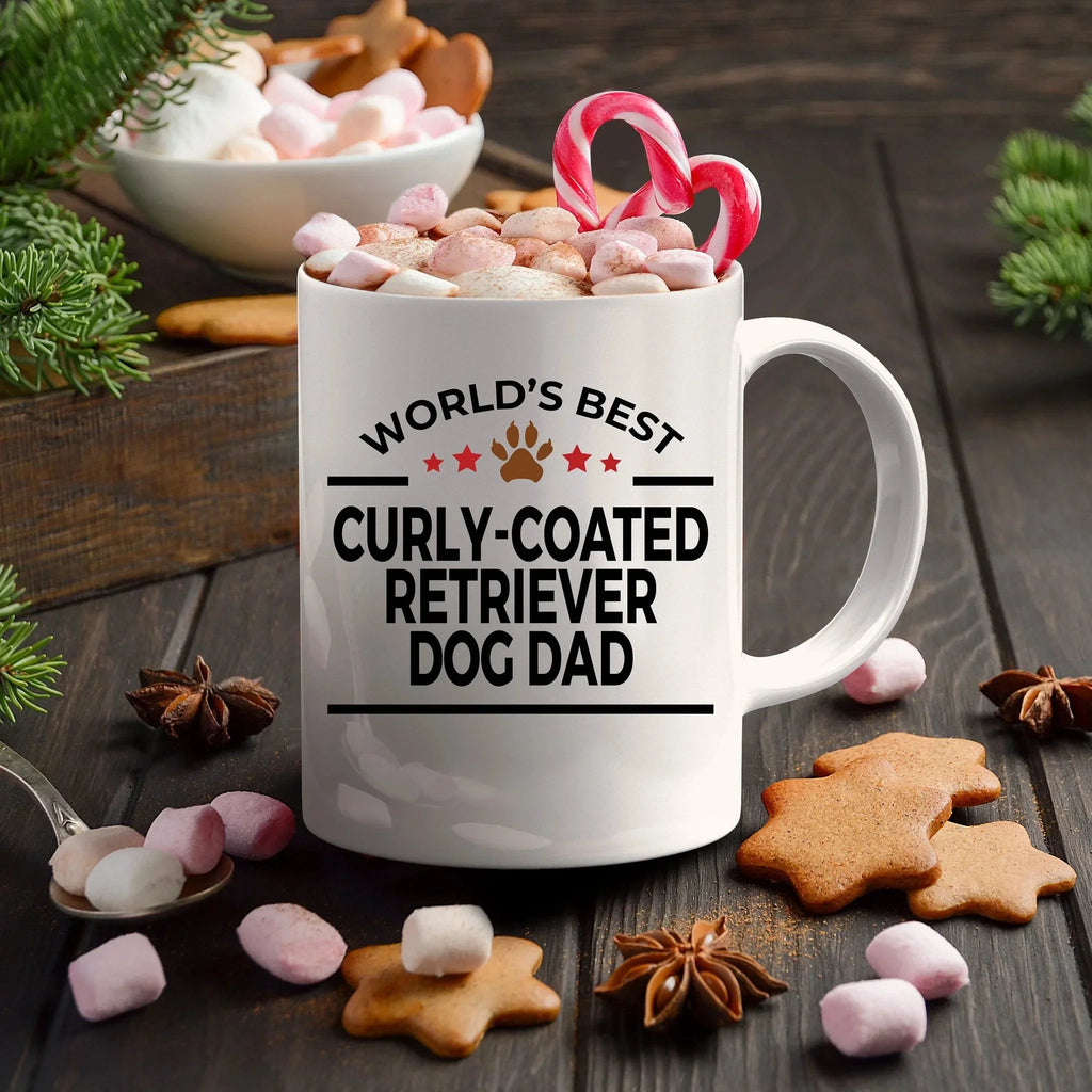 Curly-coated Retriever Dog Dad Mug