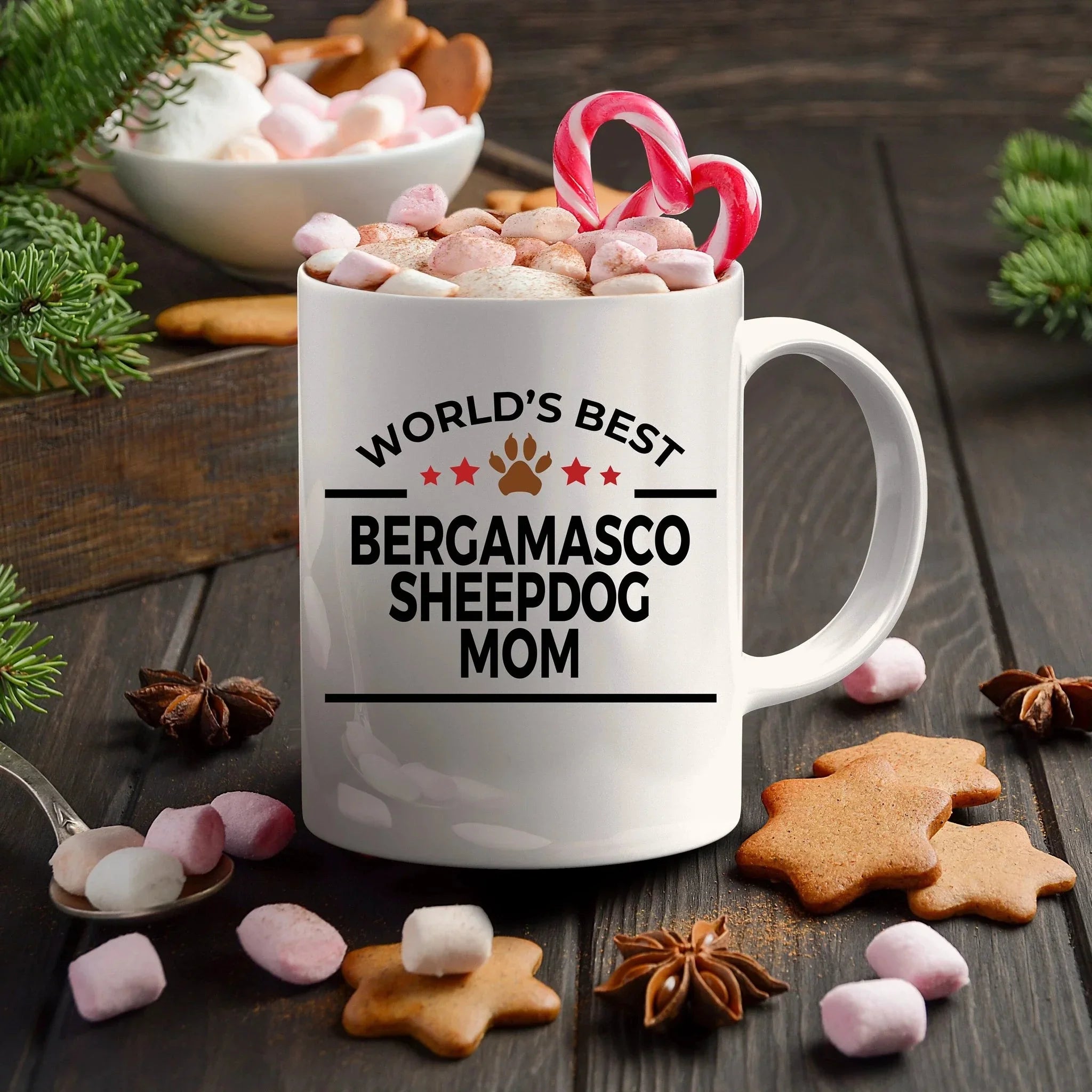 Bergamasco Sheepdog Mom Mug