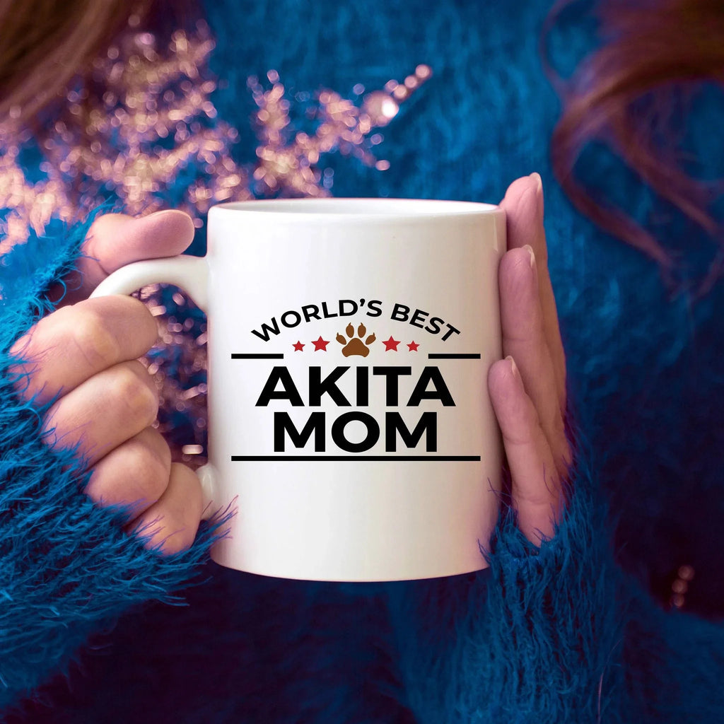 Akita Dog Mom Coffee Mug