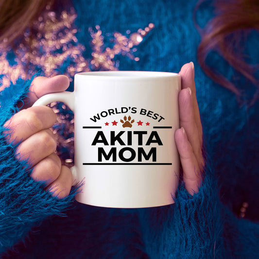Akita Dog Mom Coffee Mug