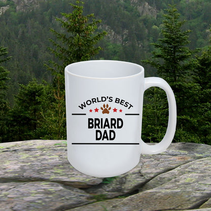Briard Dog Dad Coffee Mug - Mallard Moon Gift Shop