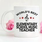 Elementary School Music Teacher Mug