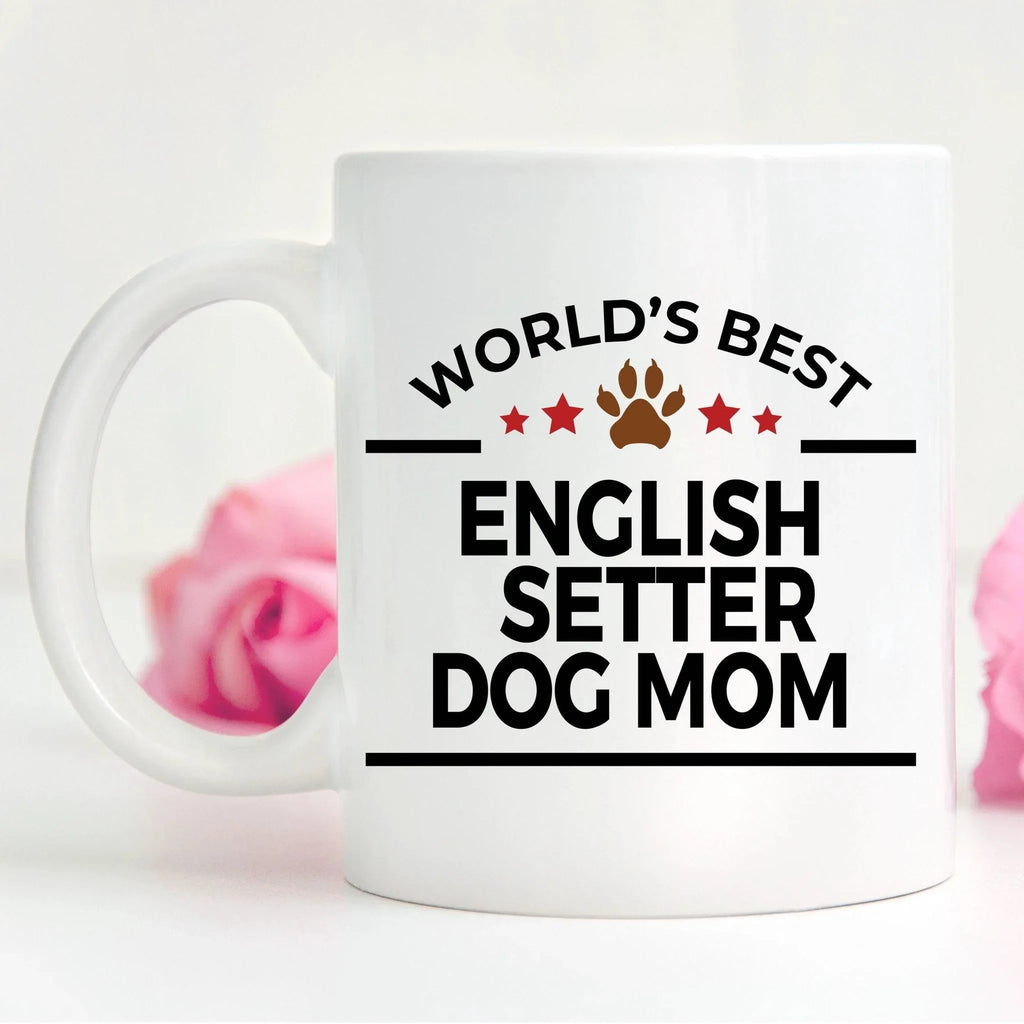 English Setter Dog Mom Mug