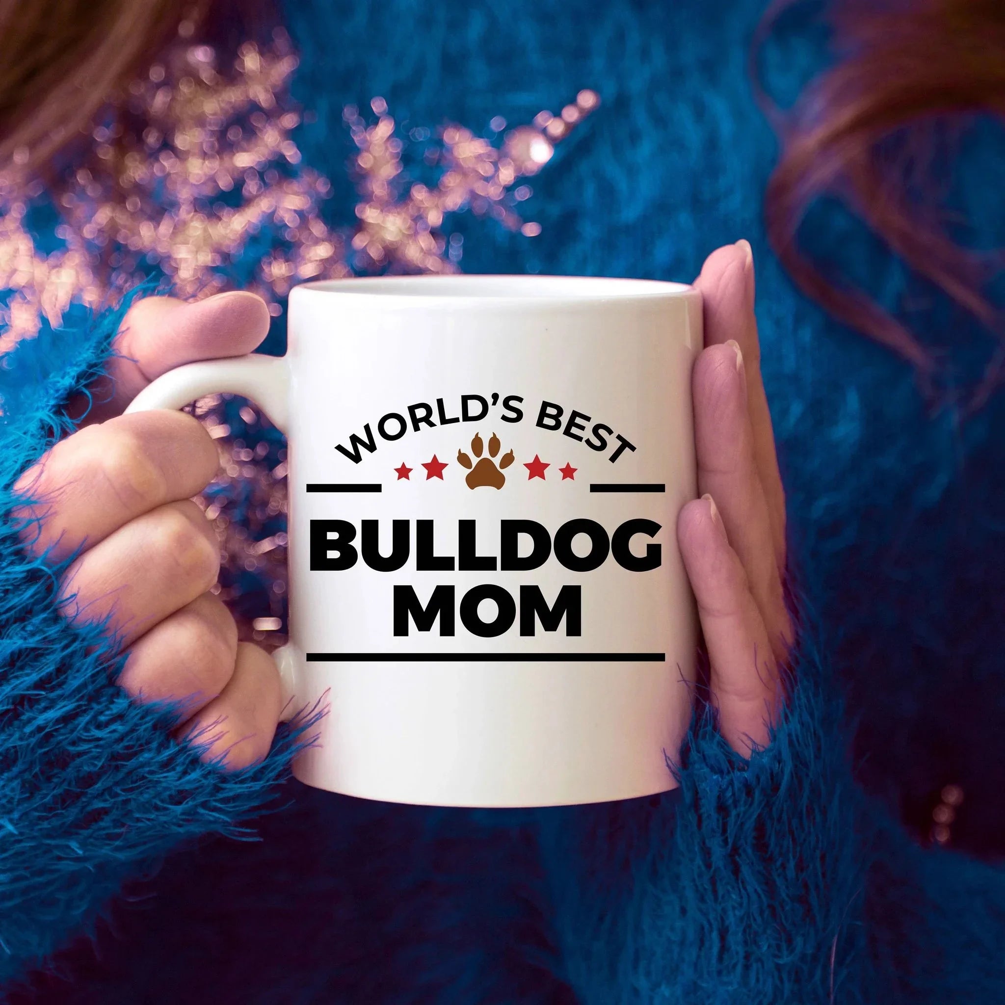 Bulldog Dog Mom Coffee Mug