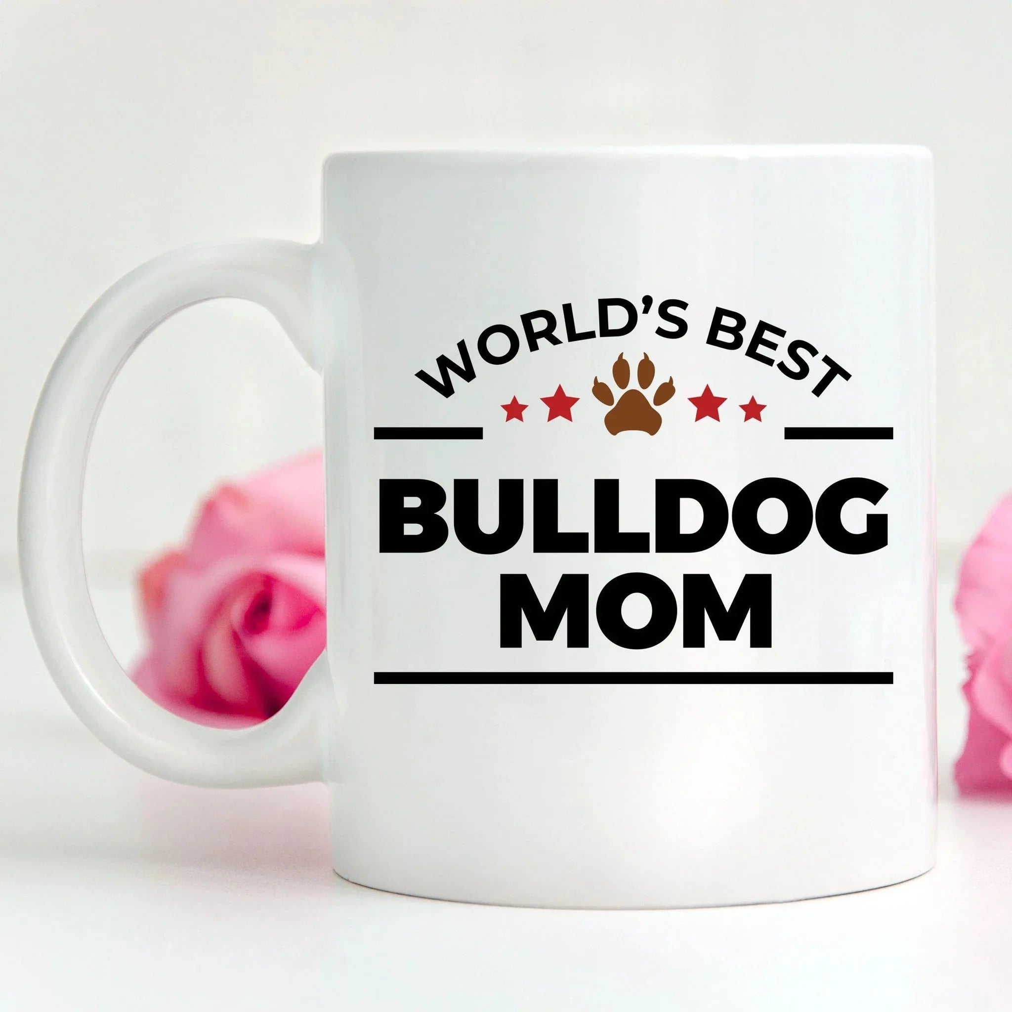 Bulldog Dog Mom Coffee Mug