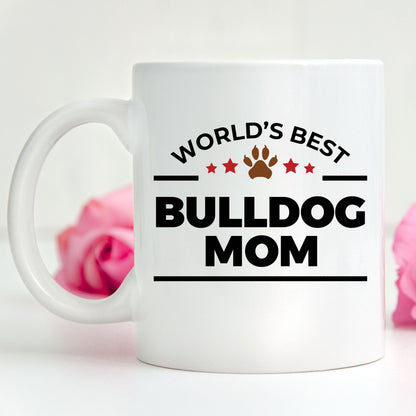 Bulldog Dog Mom Coffee Mug - Mallard Moon Gift Shop