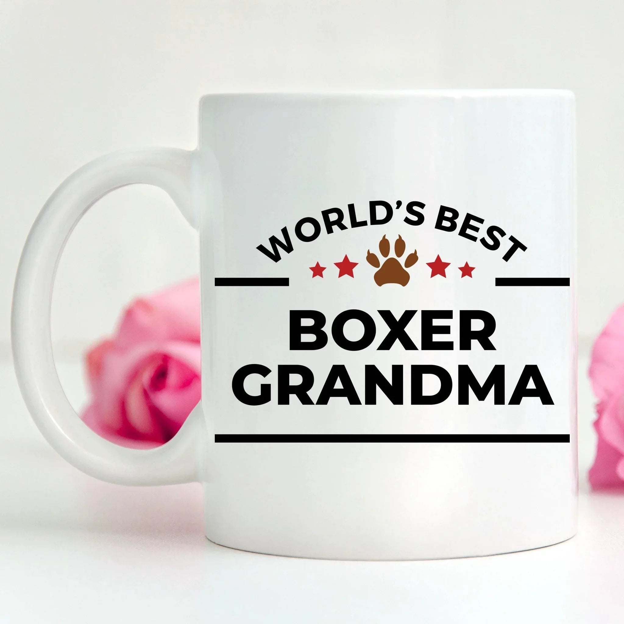 Boxer Dog Grandma Mug
