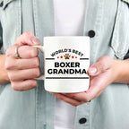 Boxer Dog Grandma Mug