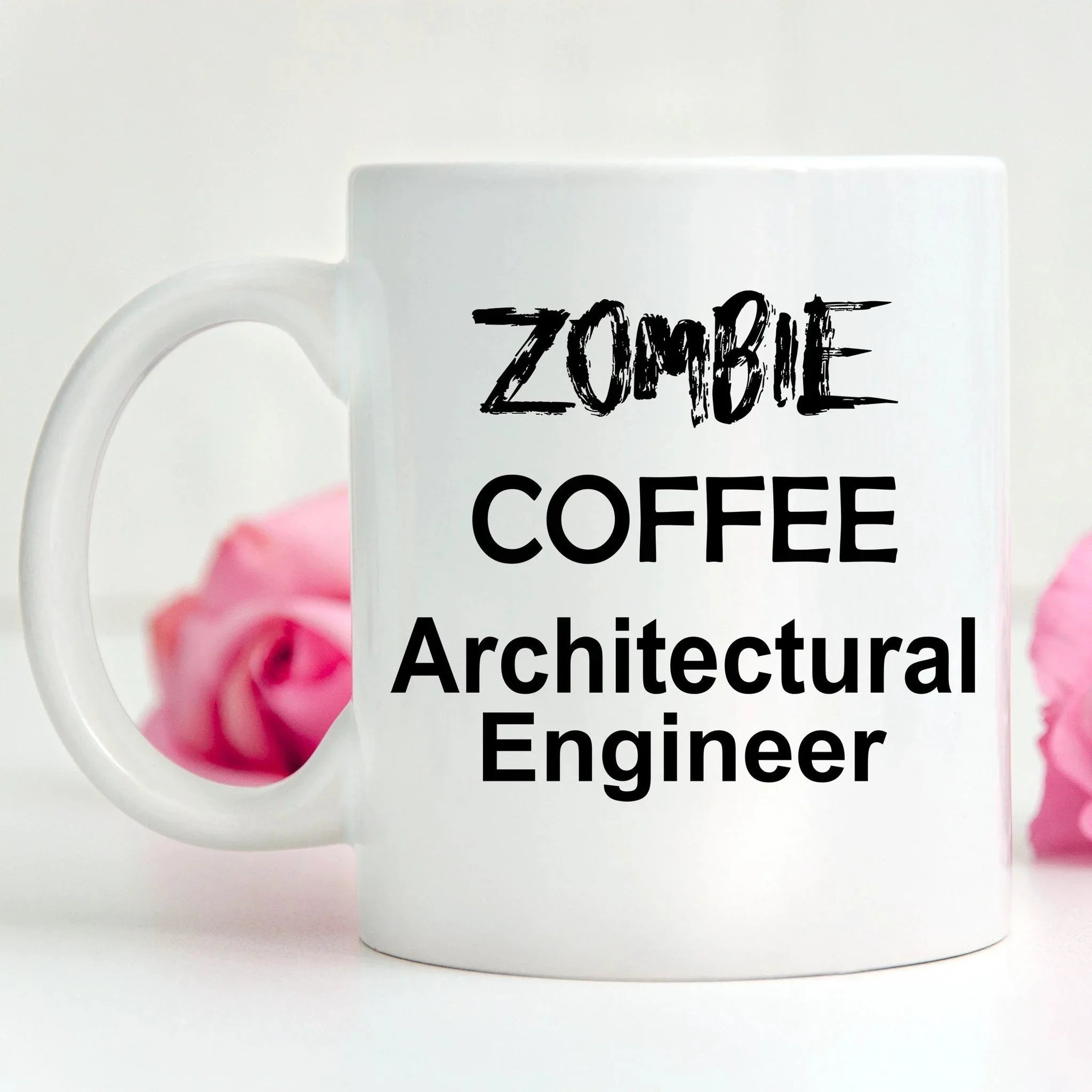Architectural Engineer Zombie Mug