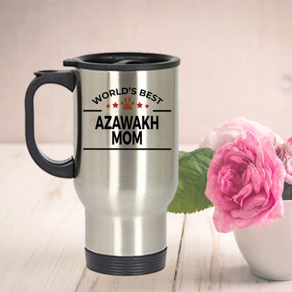 Azawakh Dog Mom Travel Tumbler Mug - Mallard Moon Gift Shop