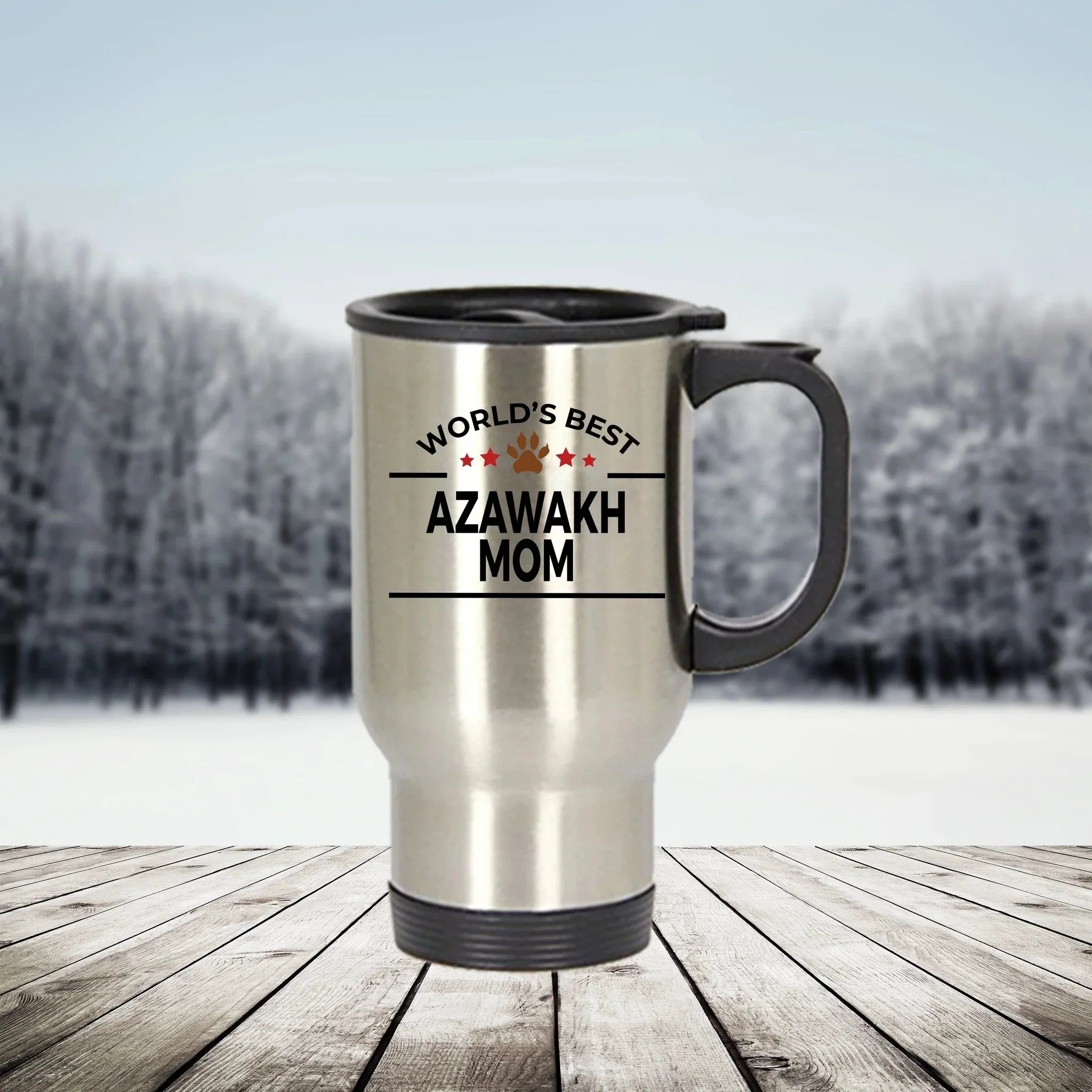 Azawakh Dog Mom Travel Tumbler Mug