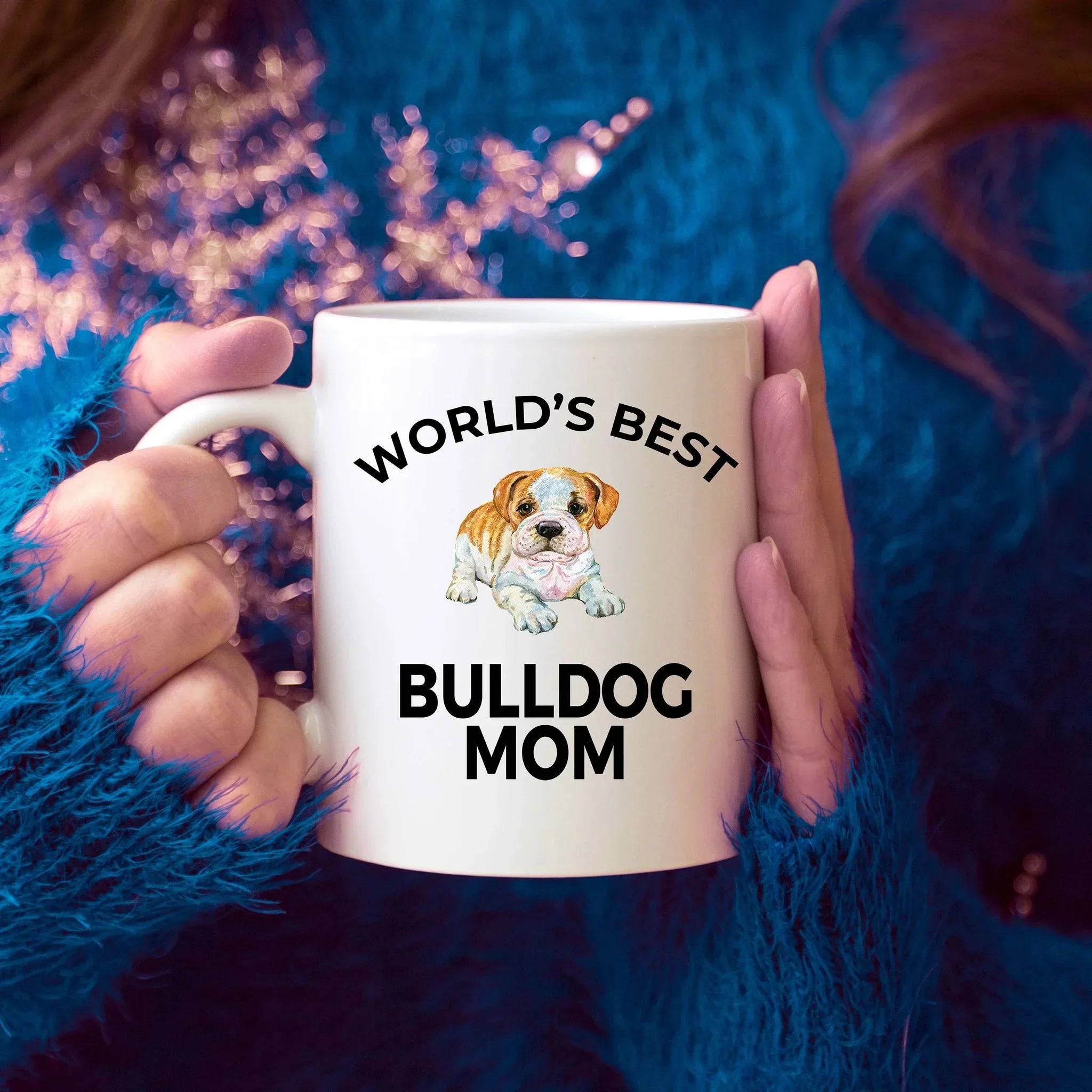 Bulldog Puppy Dog Mom Mug