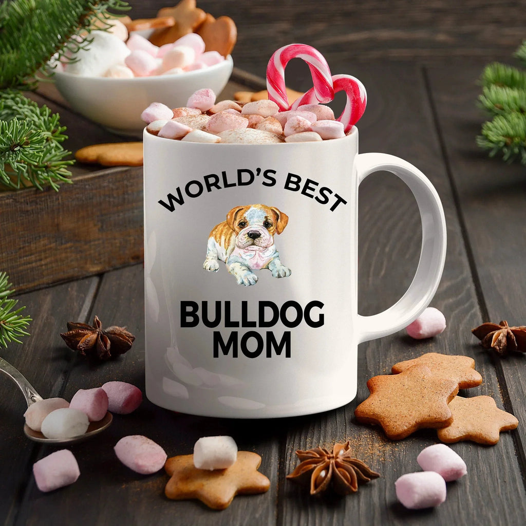 Bulldog Puppy Dog Mom Mug