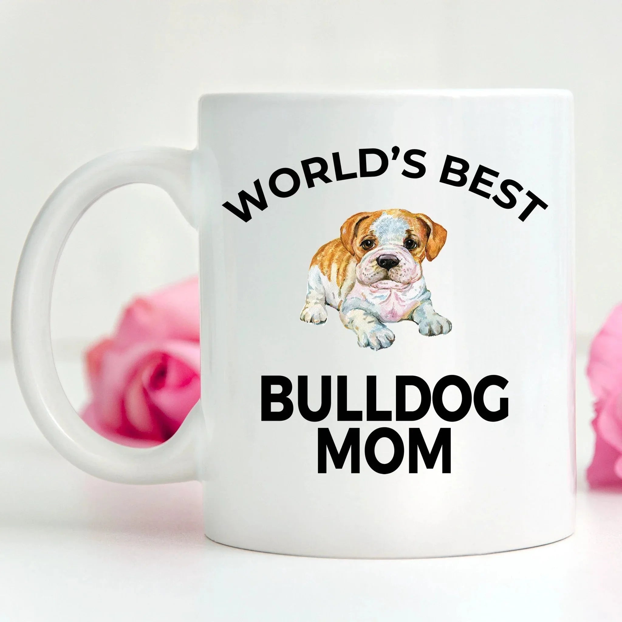 Bulldog Puppy Dog Mom Mug