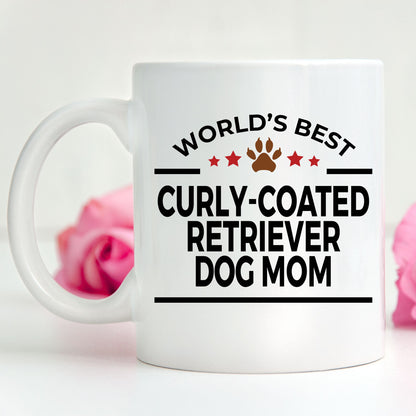 Curly-coated Retriever Dog Mom Mug - Mallard Moon Gift Shop