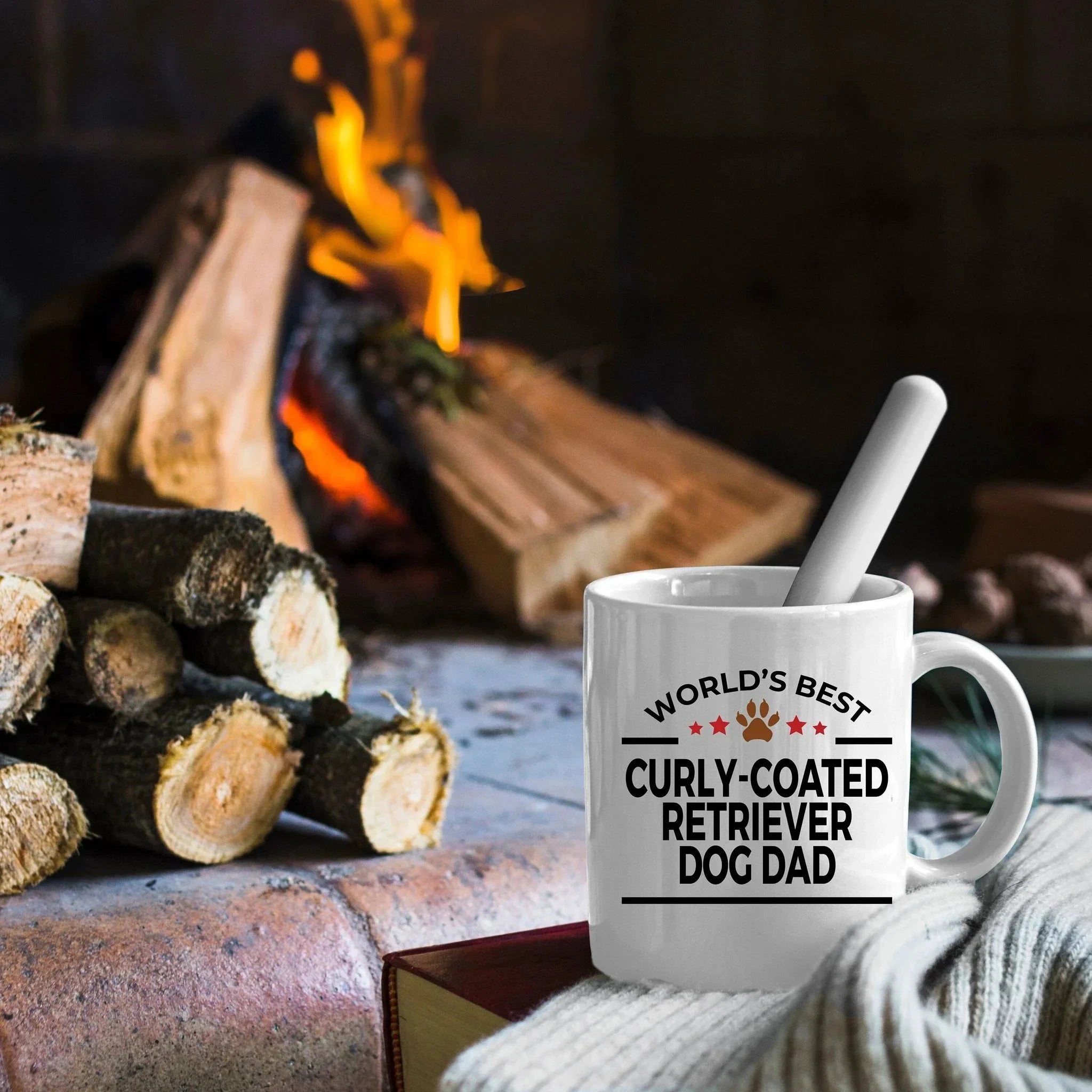 Curly-coated Retriever Dog Dad Mug