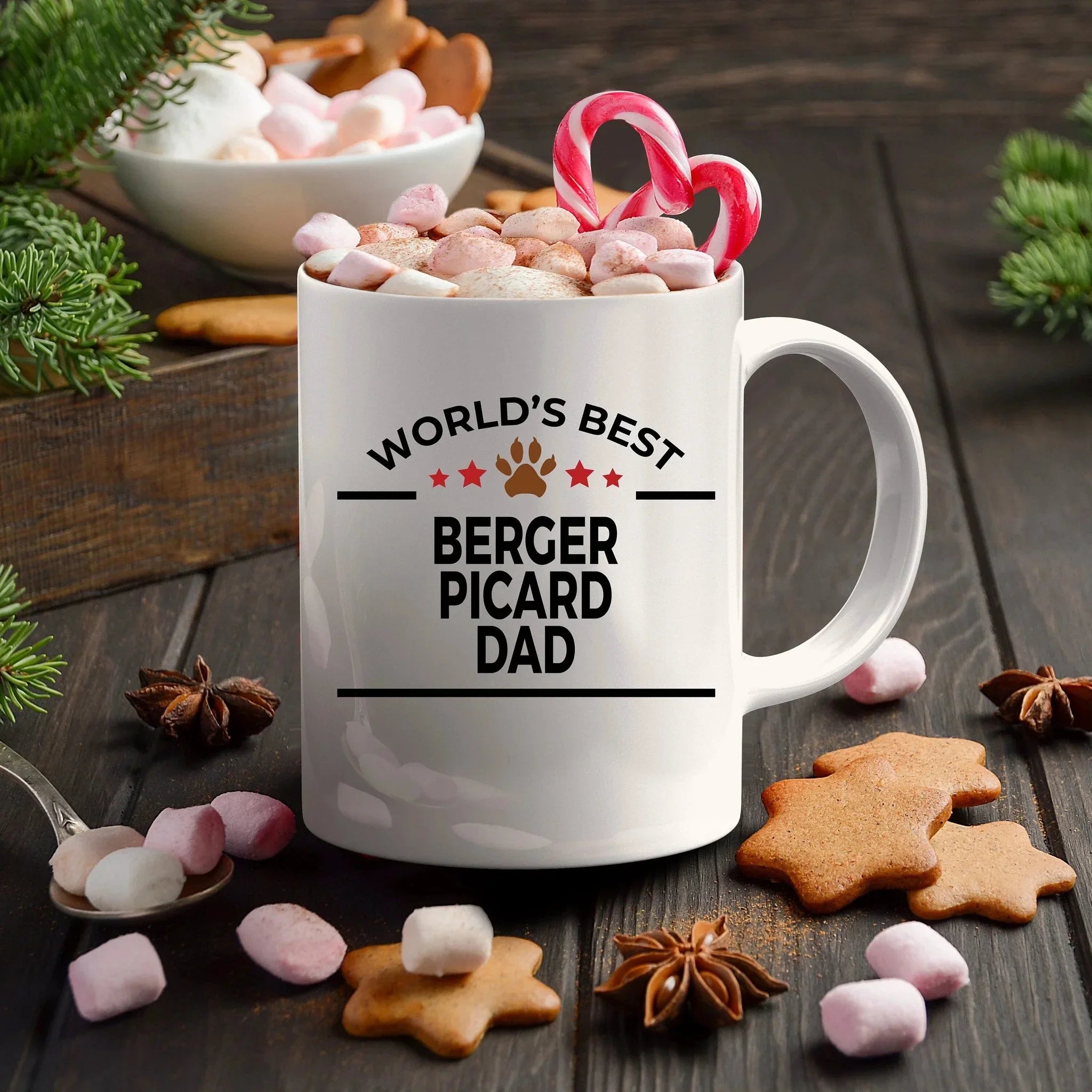 Berger Picard Dog Dad Mug