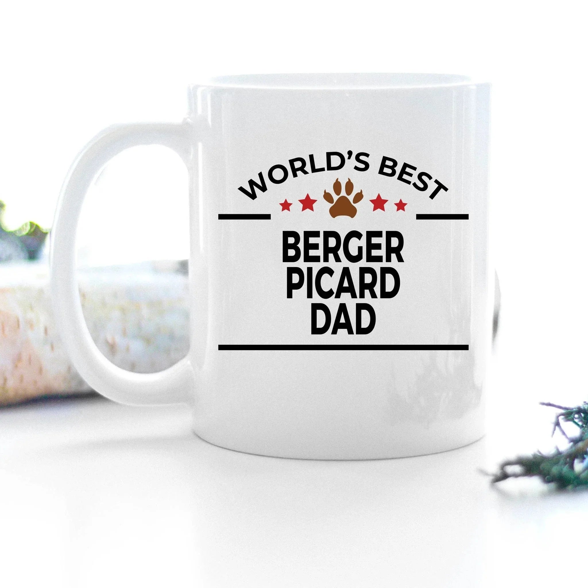 Berger Picard Dog Dad Mug