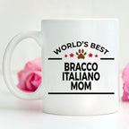 Bracco Italiano World's Best Dog Mom Custom Ceramic Mug